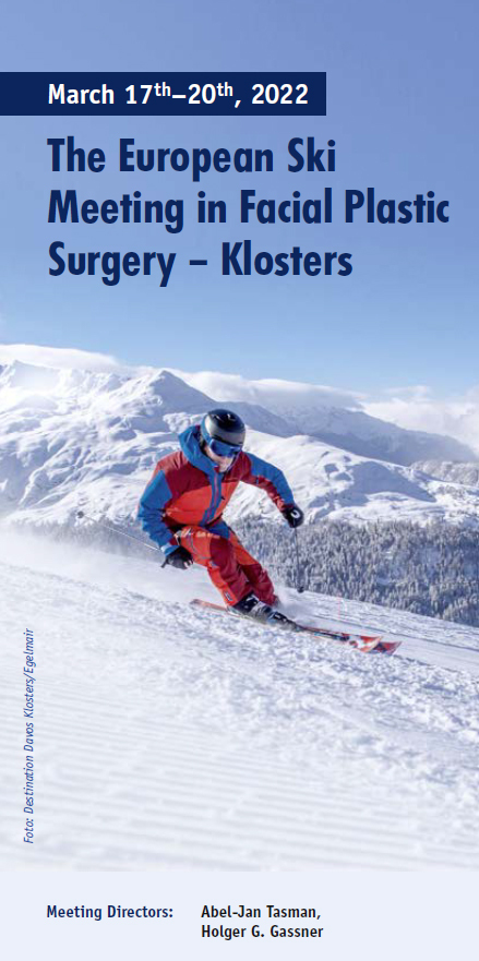 The European Ski Meeting in Facial Plastic Surgery 2022 - Klosters