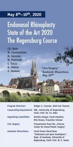 Endonasal Rhinoplasty – State of the Art 2020: Live Surgery – Anatomic Dissections