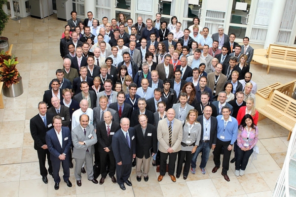 Gruppenbild der Ärzte auf dem "Regensburg Course in Facial Plastic Surgery" 2011